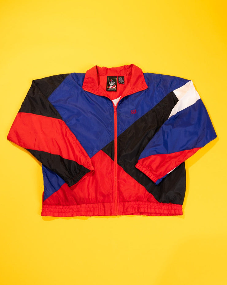 Vintage 90s JC Penny USA Olympics Windbreaker Jacket