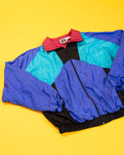 Vintage 90s Active Wear Windbreaker Jacket