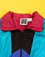 Vintage 90s Active Wear Windbreaker Jacket