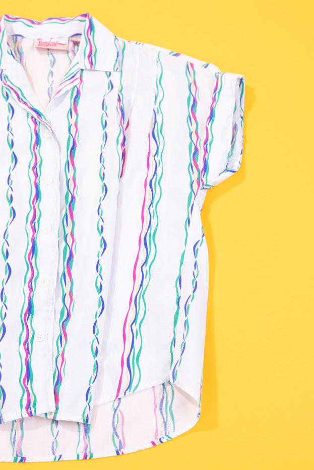 Vintage 80s Pennylane Button Down Shirt