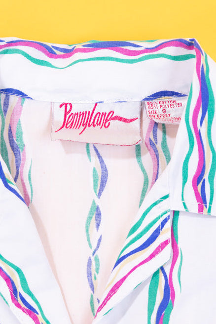Vintage 80s Pennylane Button Down Shirt