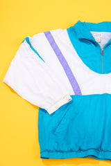 Vintage 80s Lavon Quarter Zip Windbreaker