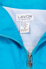 Vintage 80s Lavon Quarter Zip Windbreaker