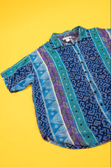 Vintage 80s Jeri Marque Button Up