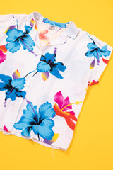 Vintage 90s California Krush Cropped Button Up