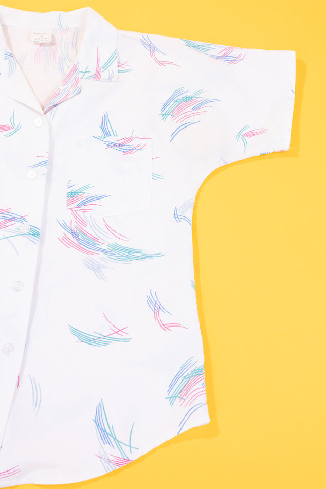 Vintage 80s Landau Button Up