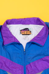 Vintage 90s Sport Essentials Windbreaker