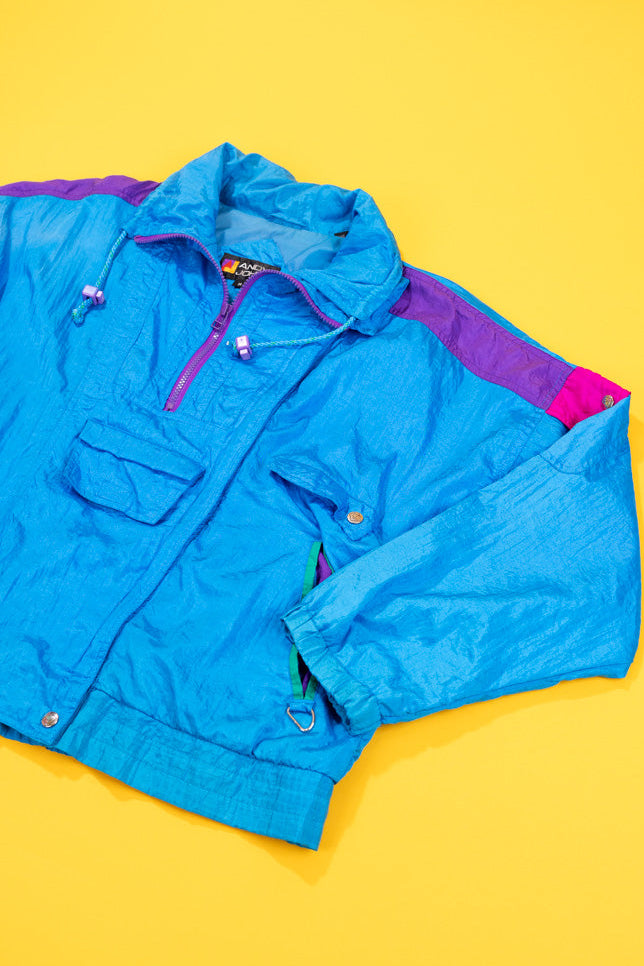 Vintage 80s Andy Johns Windbreaker
