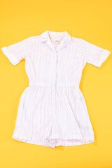 Vintage 70/80s Sears Striped Romper