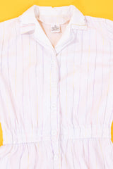 Vintage 70/80s Sears Striped Romper