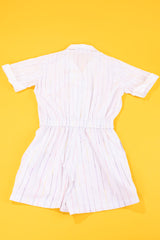 Vintage 70/80s Sears Striped Romper