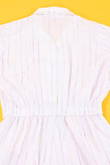 Vintage 70/80s Sears Striped Romper