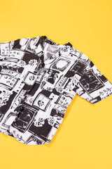 Vintage 80s Teddi Retro Button Up
