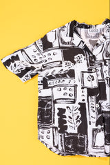 Vintage 80s Teddi Retro Button Up