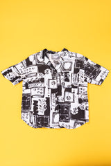 Vintage 80s Teddi Retro Button Up