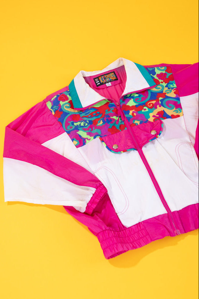Vintage 80s R.E. Sport by River Edge Windbreaker