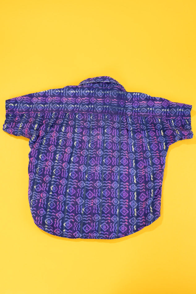 Vintage 90s BGB Basics Retro Button Up