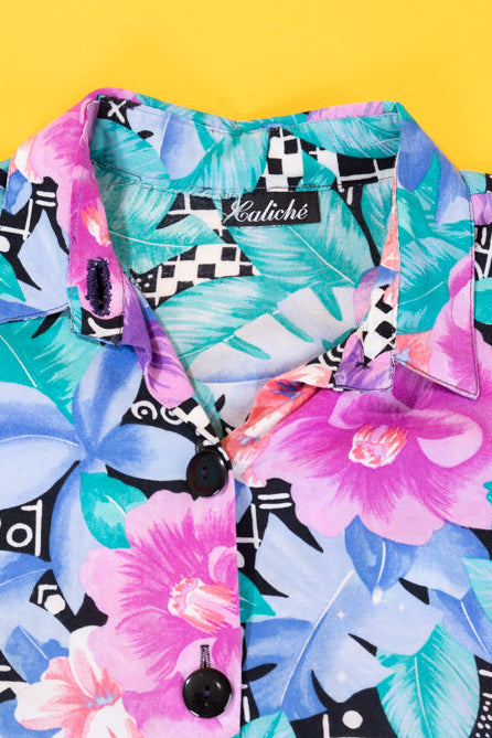 Vintage 80s Caliche Button Up