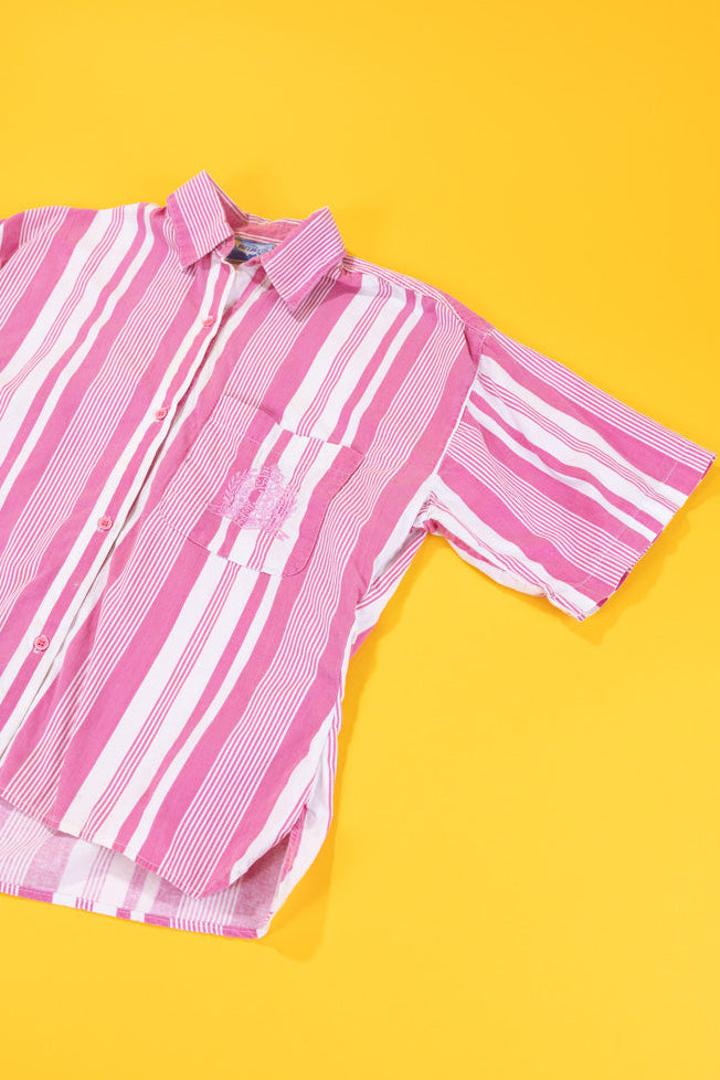 Vintage 90s Belma Striped Button Up