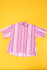 Vintage 90s Belma Striped Button Up