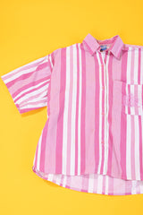 Vintage 90s Belma Striped Button Up
