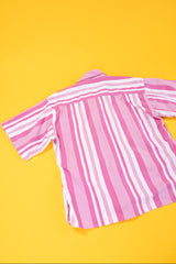 Vintage 90s Belma Striped Button Up