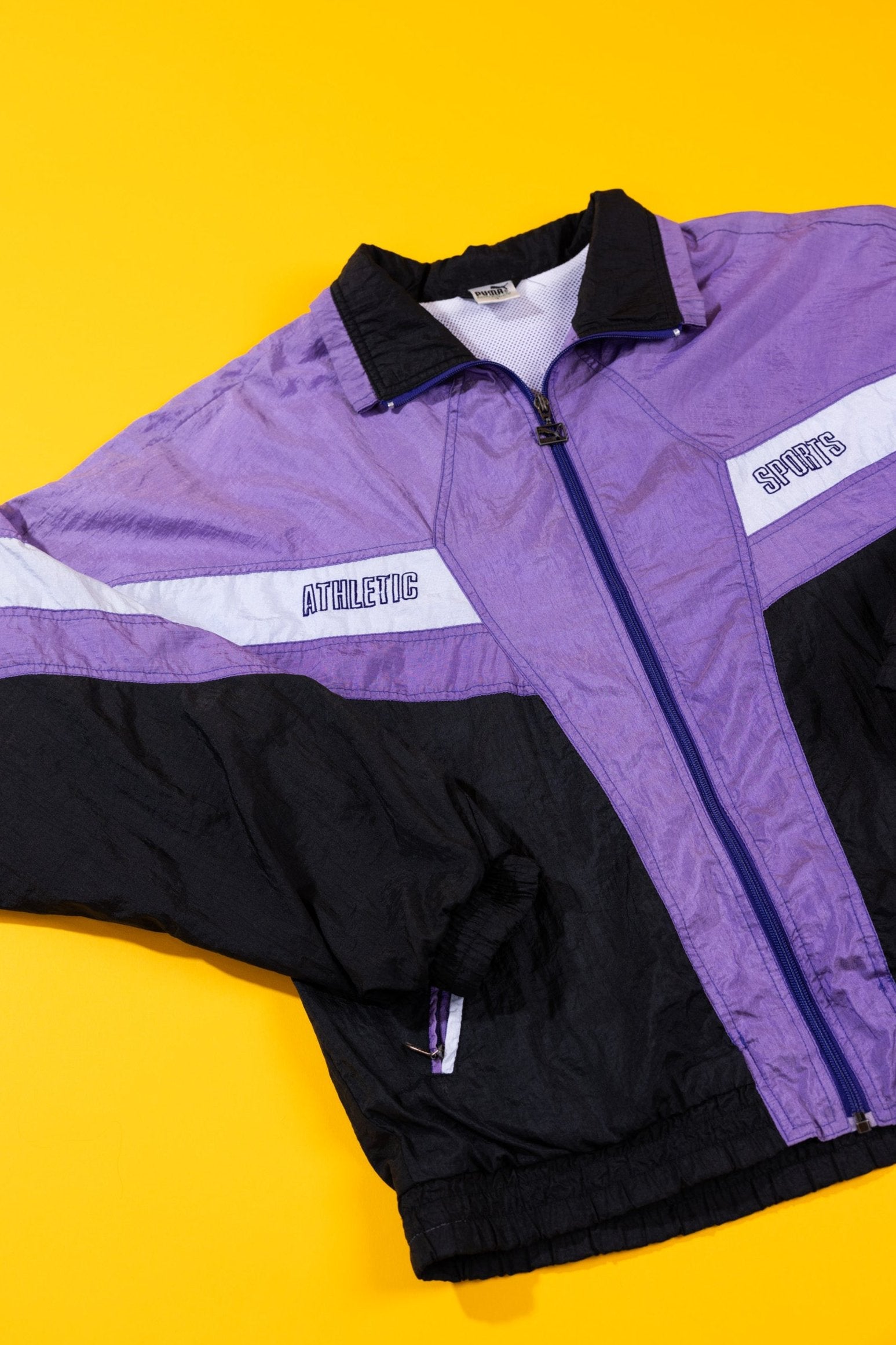 Vintage puma windbreaker hotsell