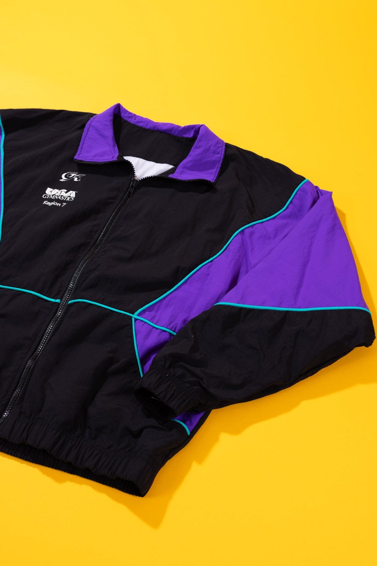 Vintage 1998 USA Junior Olympics Gymnastics Windbreaker