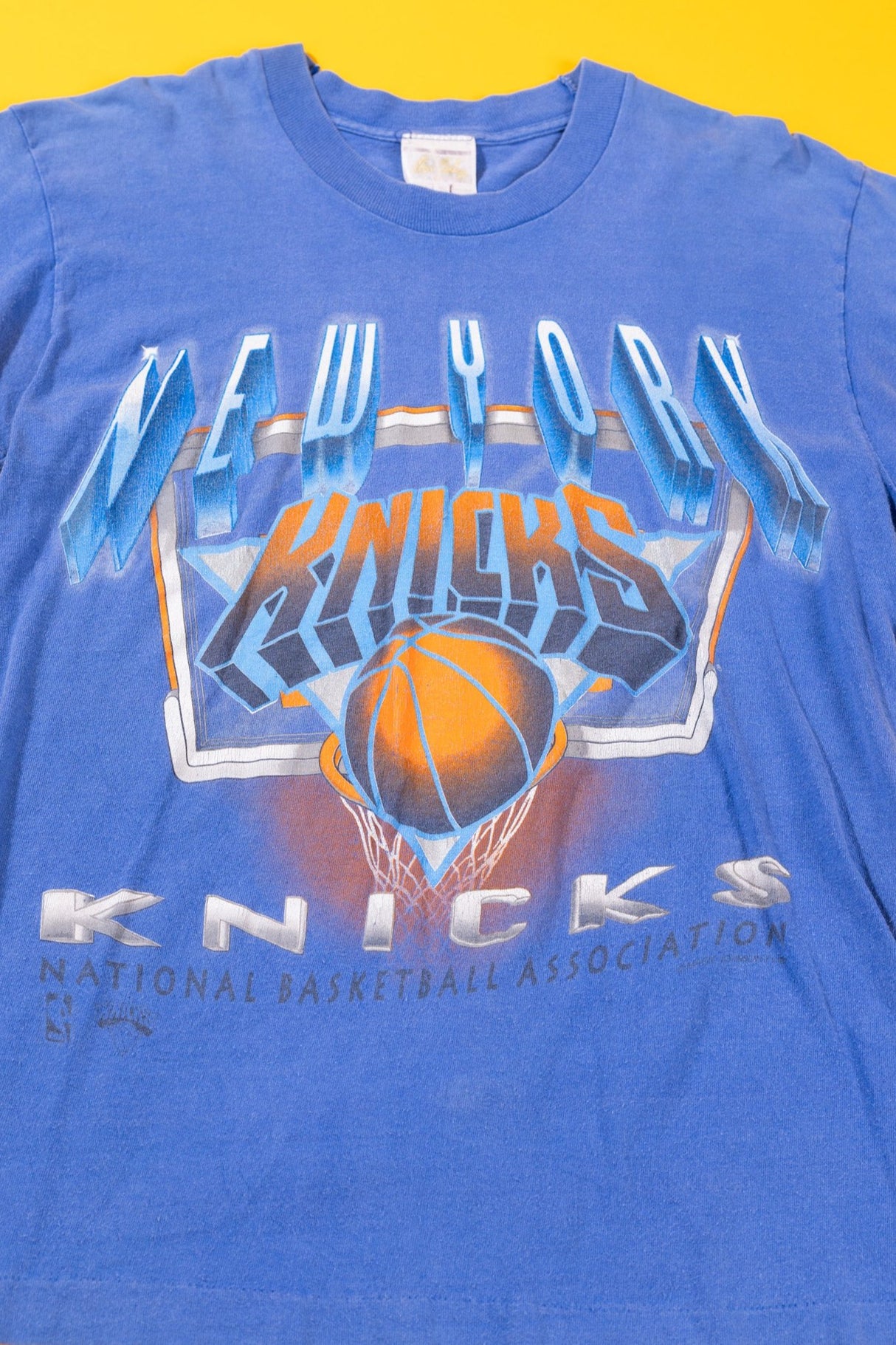 Vintage 90s New York Knicks Magic Johnson T-shirt