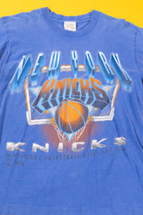 Vintage 90s New York Knicks Magic Johnson T-shirt