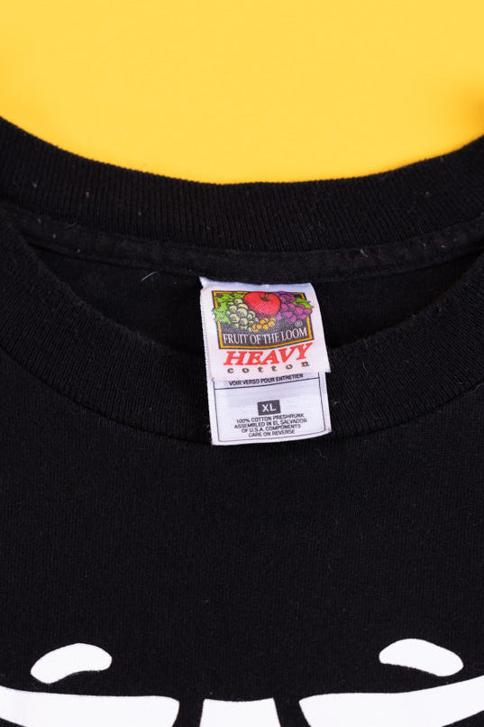 Vintage 1999 Malibu Rum Skeleton T-shirt