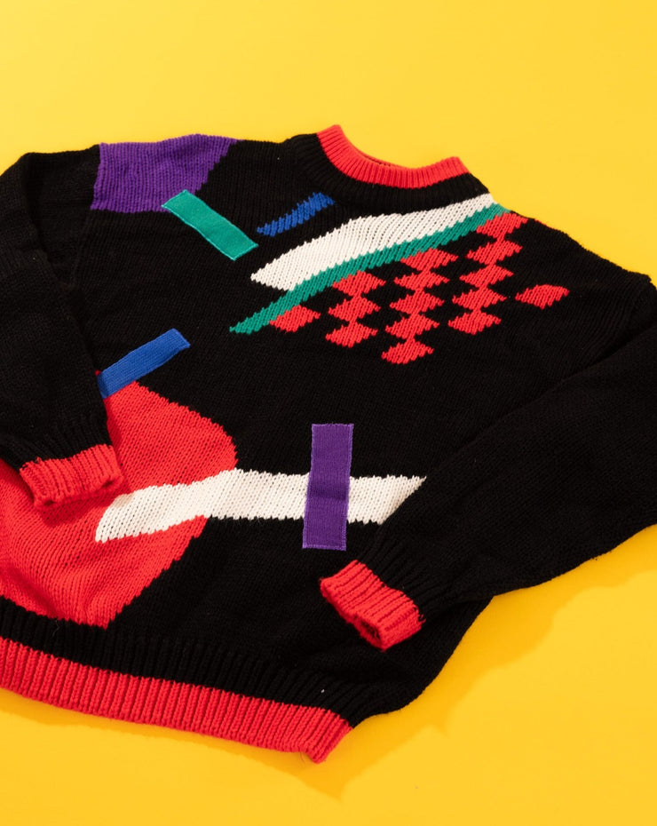 Vintage 80/90s JJ. Fargo Knit Sweater