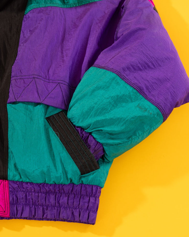 Vintage 80s East West Colorblock Ski Jacket