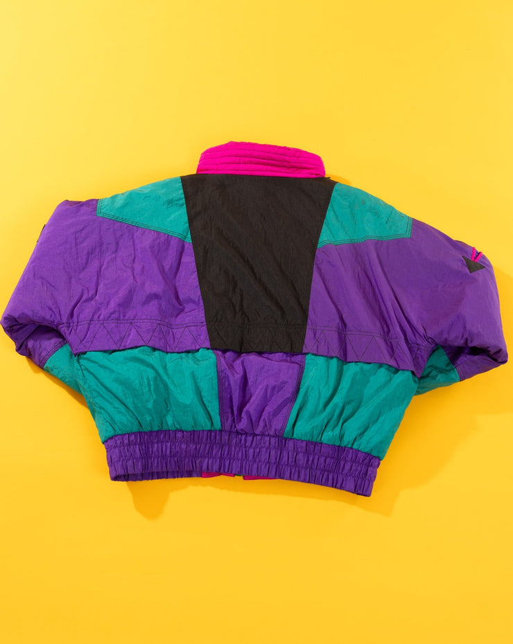 Vintage 80s East West Colorblock Ski Jacket