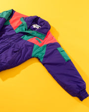 Vintage 80s First Tracks Colorblock Ski Jacket