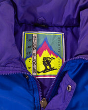 Vintage 80s Steep Slopes Retro Ski Jacket