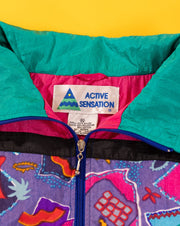 Vintage 80/90s Active Sensation Windbreaker Set