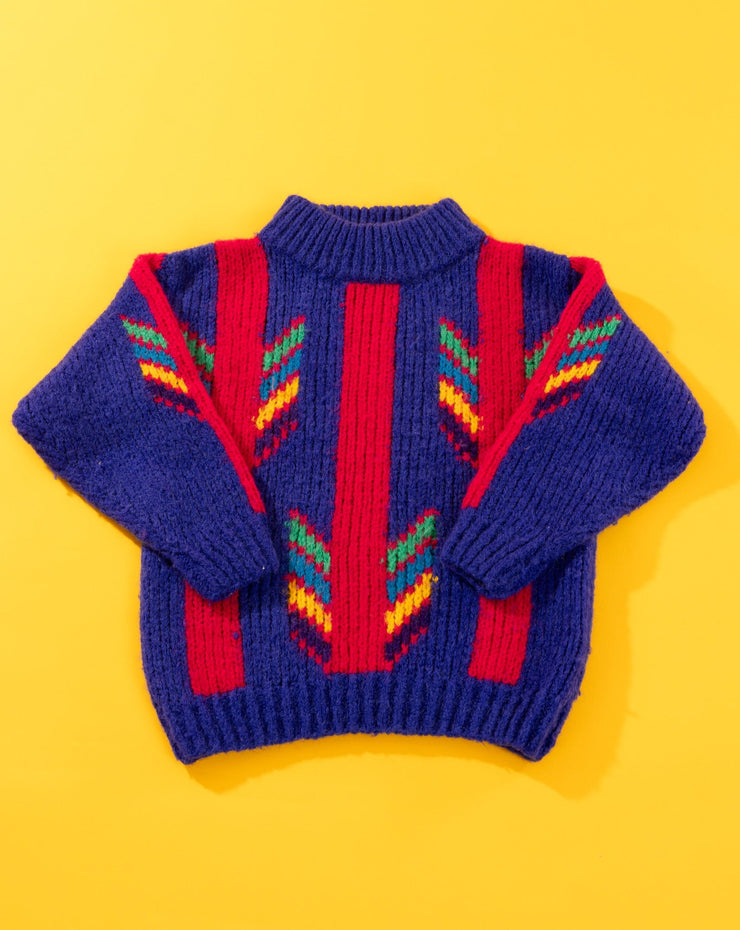 Vintage 80s Protokol Retro Wool Sweater
