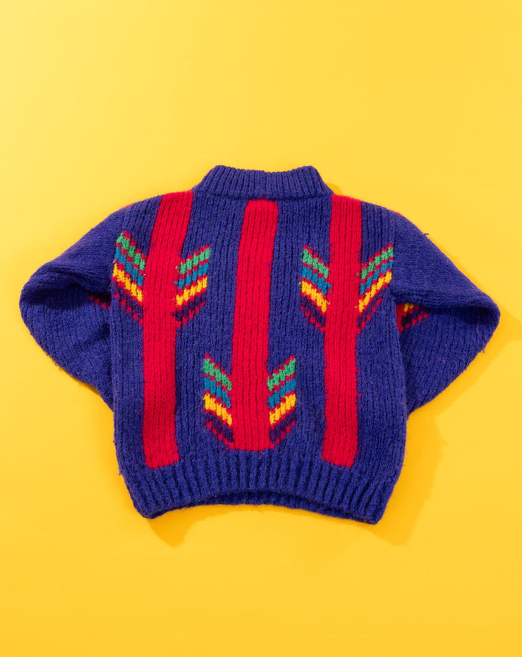 Vintage 80s Protokol Retro Wool Sweater