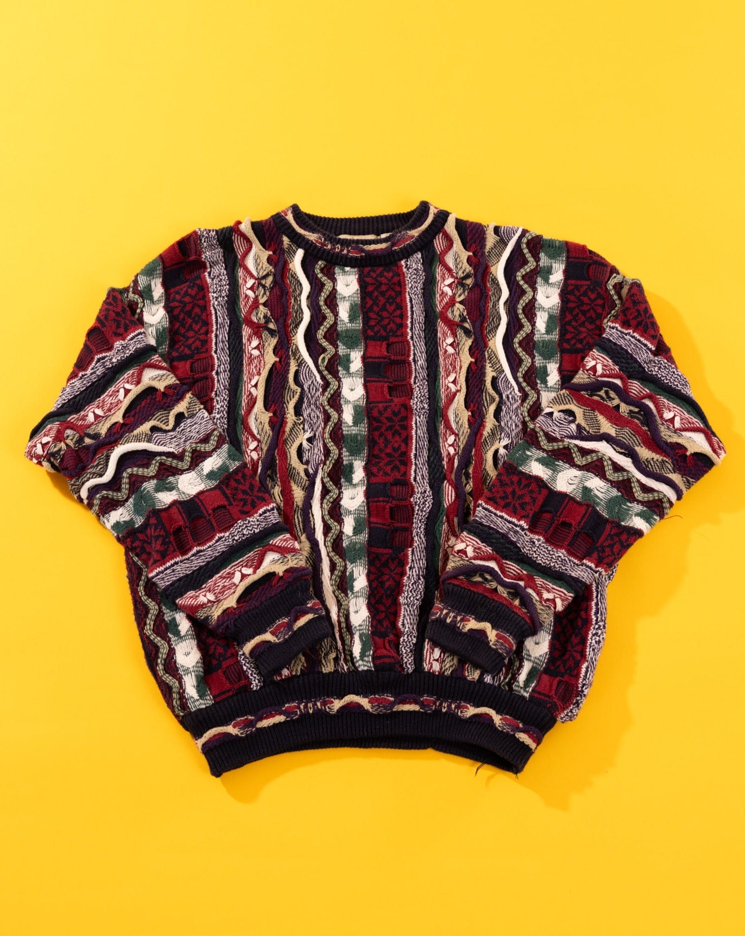 Cotton traders coogi sweater clearance