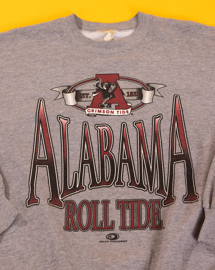 Vintage 90s Alabama Crimson Tide Crewneck Sweater