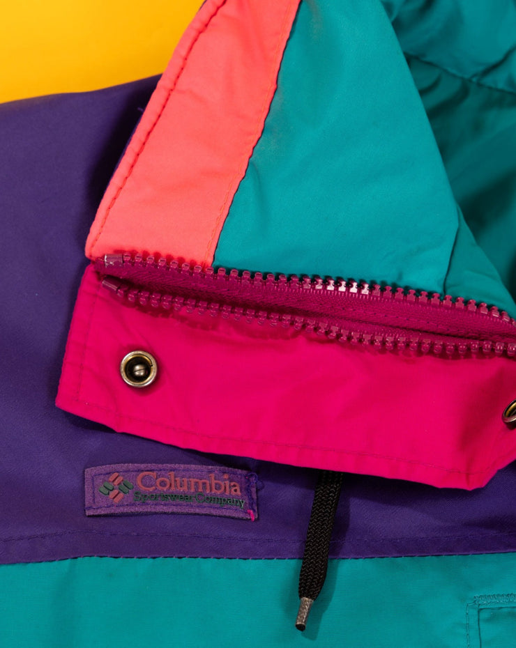 Vintage 90s Columbia Color Block Ski Jacket