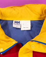 Vintage 90s Helly Hansen Quarter Zip Color block Windbreaker Jacket