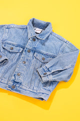 Vintage 1998 Looney Tunes Denim Jacket (Kids - XS)