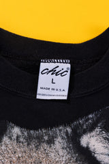 Vintage 90s Grey Wolf Canis Lupus Crewneck