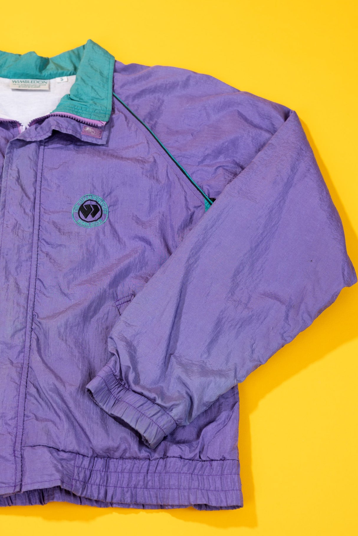Vintage 90s Wimbledon Tennis Windbreaker