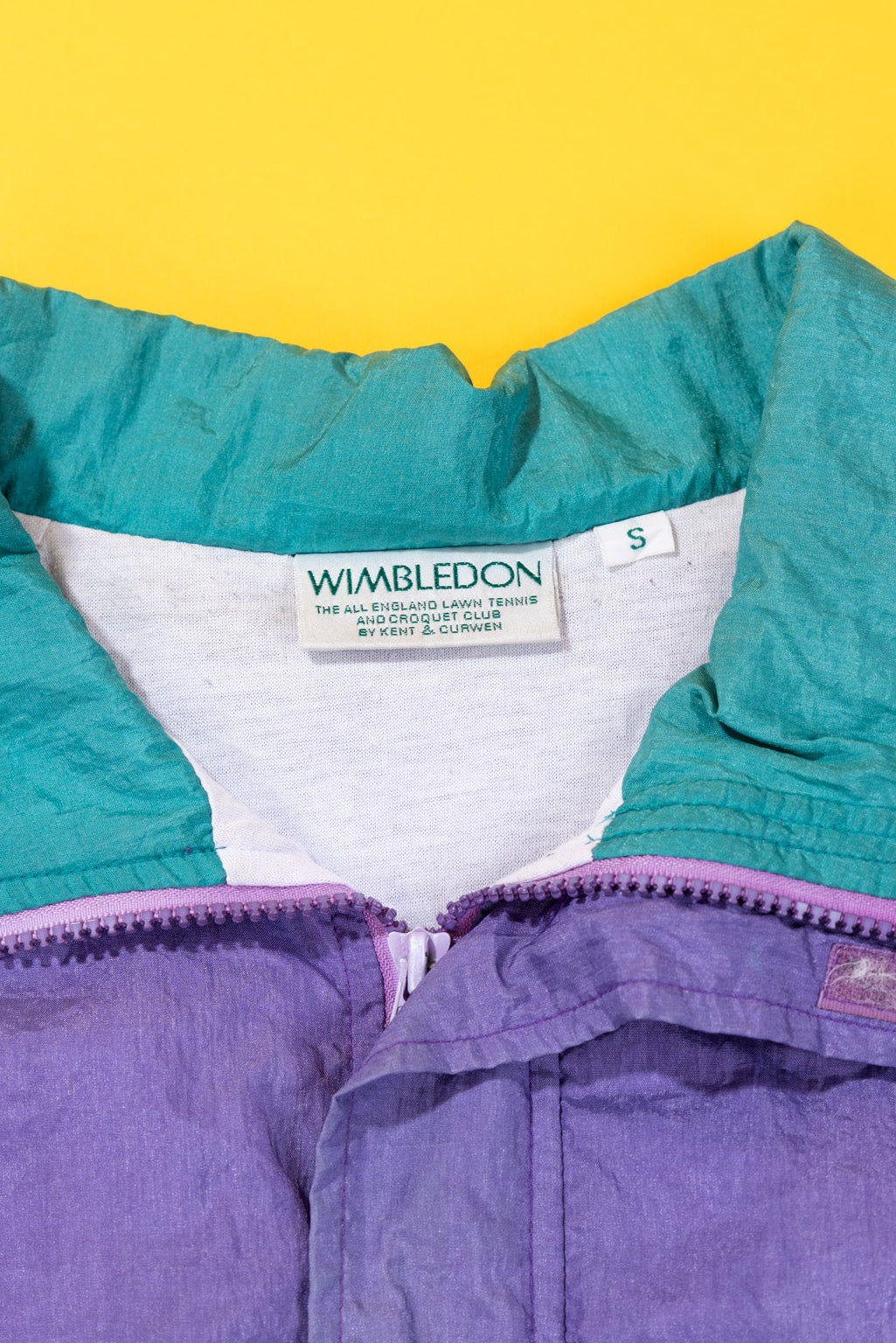 Vintage 90s Wimbledon Tennis Windbreaker