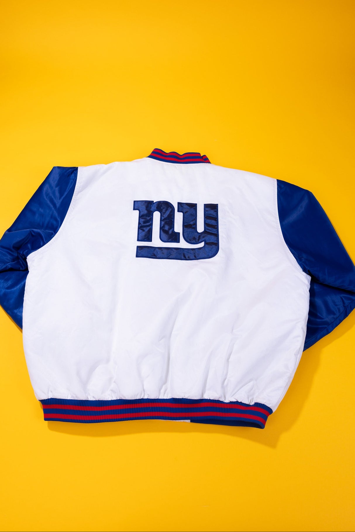 Vintage 90s New York Giants Reebok Bomber Jacket