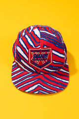 Vintage 1991 NY Giants Super Bowl Champions XXV Zubaz Snapback Hat