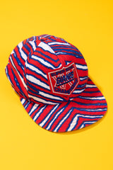 Vintage 1991 NY Giants Super Bowl Champions XXV Zubaz Snapback Hat